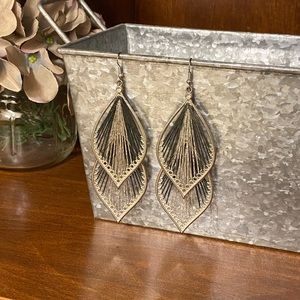 Long dangle earrings costume jewelry